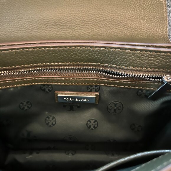 Tory Burch Britten green Medium Adjustable Shoulder Bag - Picture 4 of 7